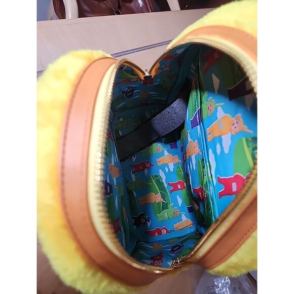 Loungefly Teletubbies Laa-Laa Plush Cosplay Light Up Mini Backpack (NWT) - Picture 9 of 10